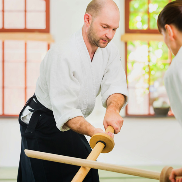 aikido fudoshin Stockkampf Schwertkampf Kampfsport Kampfkunst Selbstverteidigung 